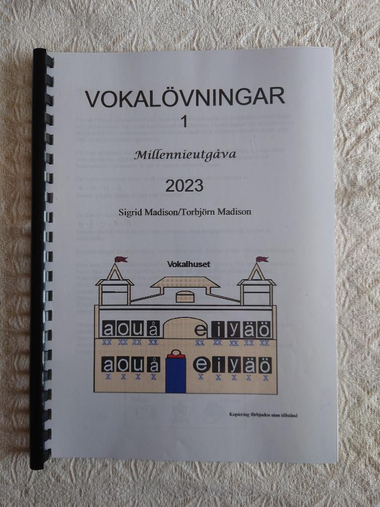 Vokalövningar 1